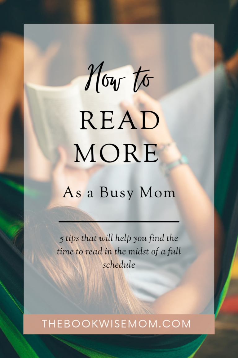 Read more as a busy mom tips