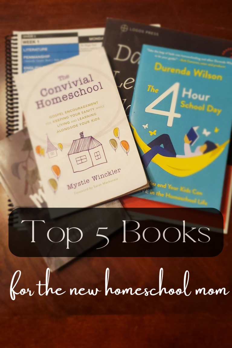 5 books to read for the new homeschool mom